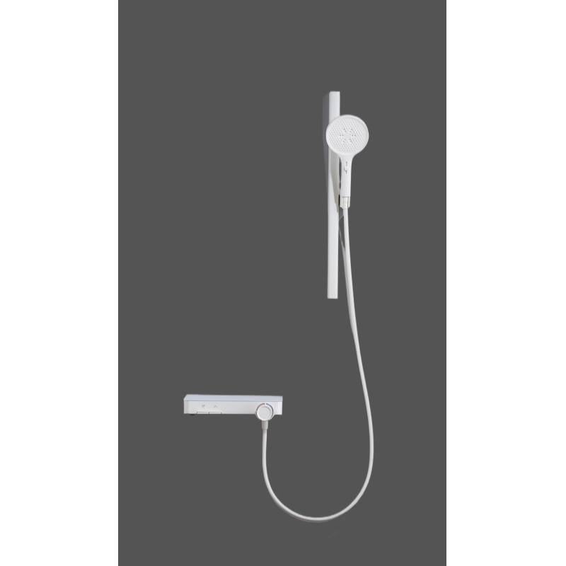 Constant temperature cold hot storage shelt shower simple lift shower